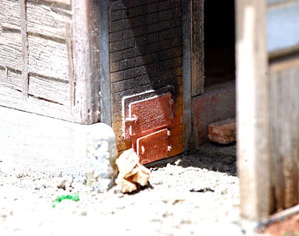 風呂小屋/五右衛門風呂 焚き口