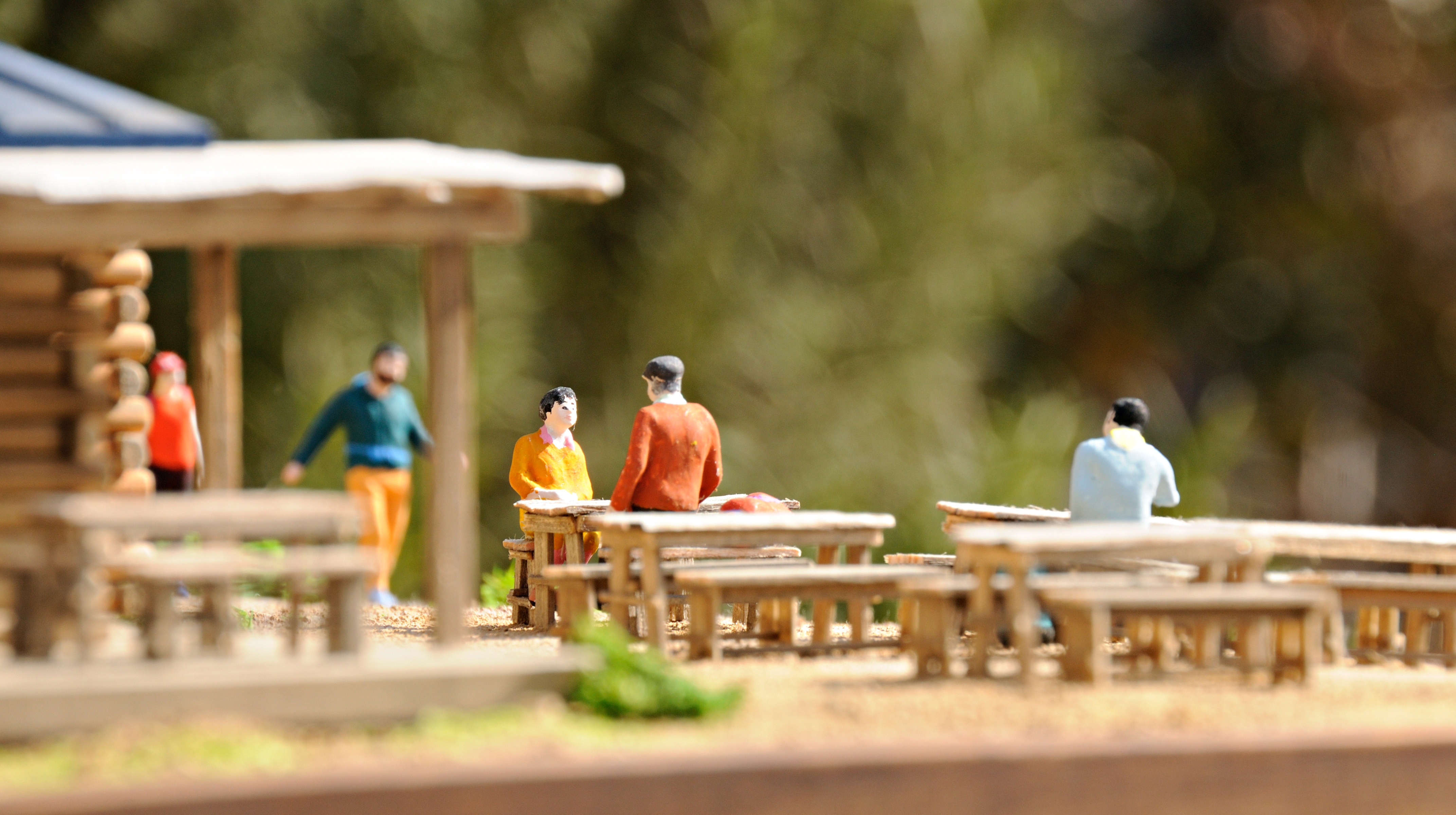 行者小屋/赤岳を仰ぐ