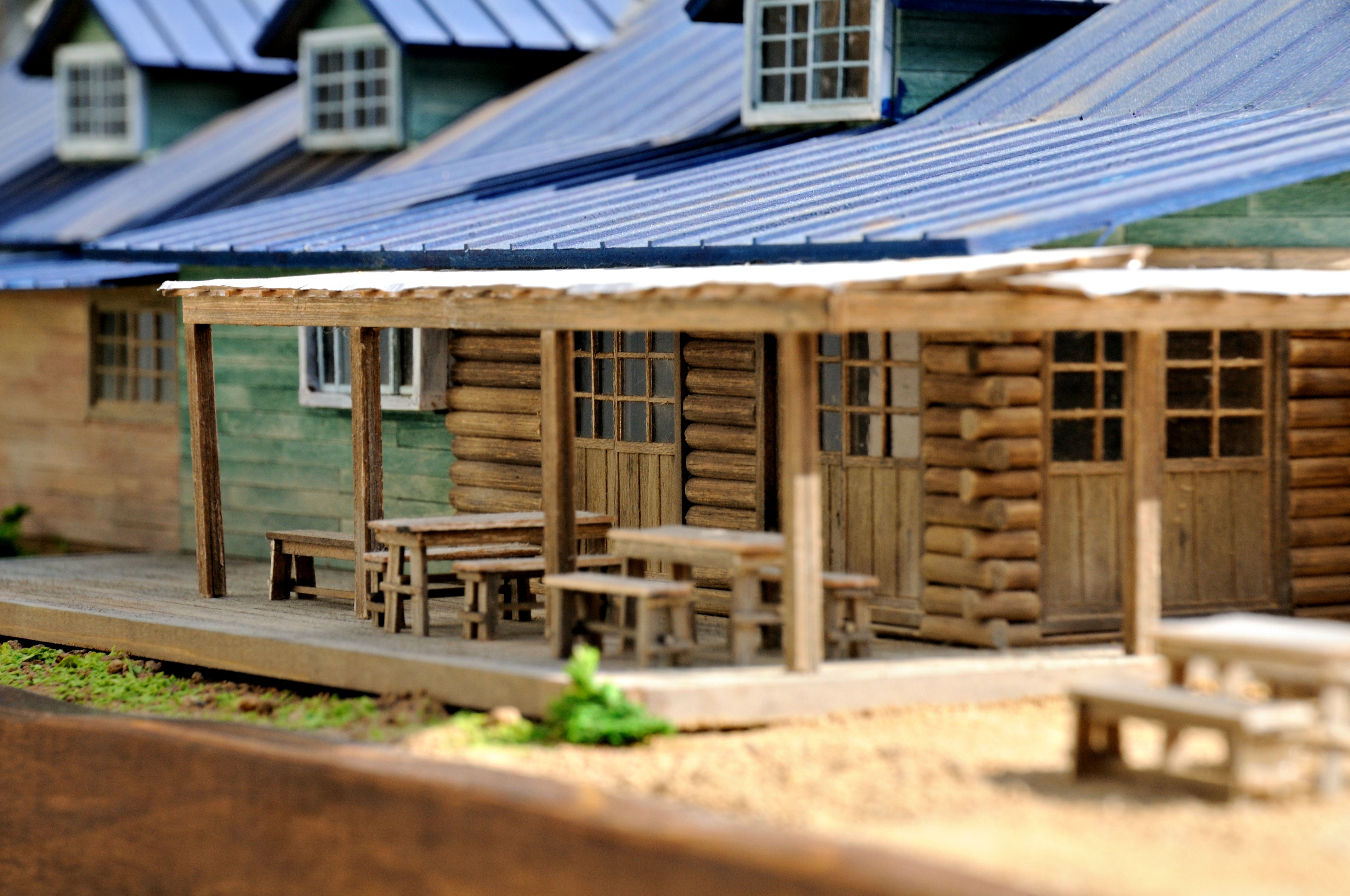 行者小屋/赤岳を仰ぐ