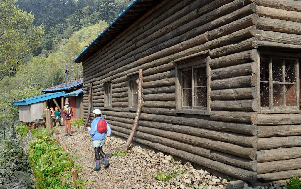 雁坂小屋　懐かしき山小屋