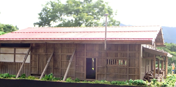 一石栃立場茶屋　裏側