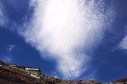 富士山と雲