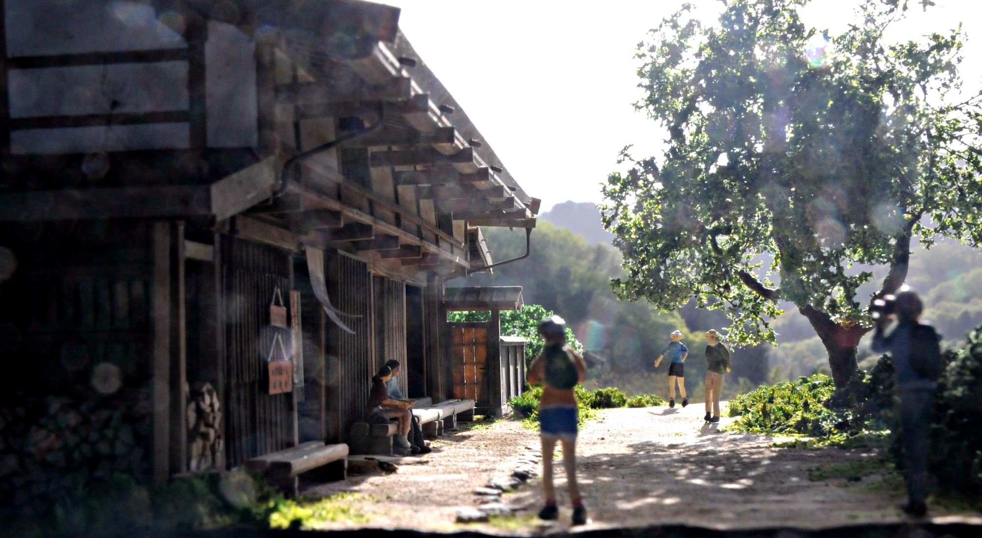 木曽路より 一石栃立場茶屋